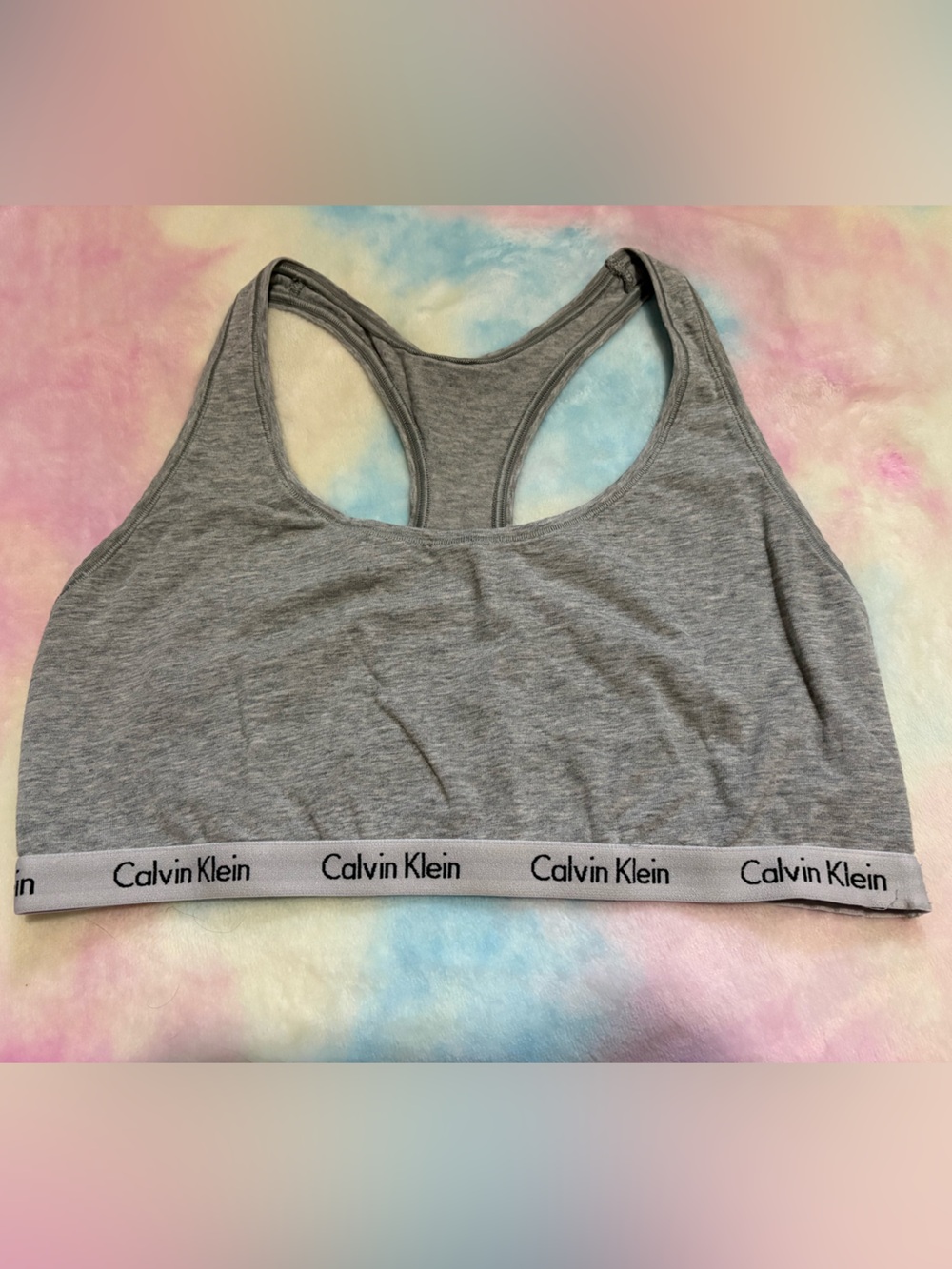 CK lightweight bralette - light gray
